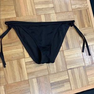 Black VS String Bikini Bottoms Size S